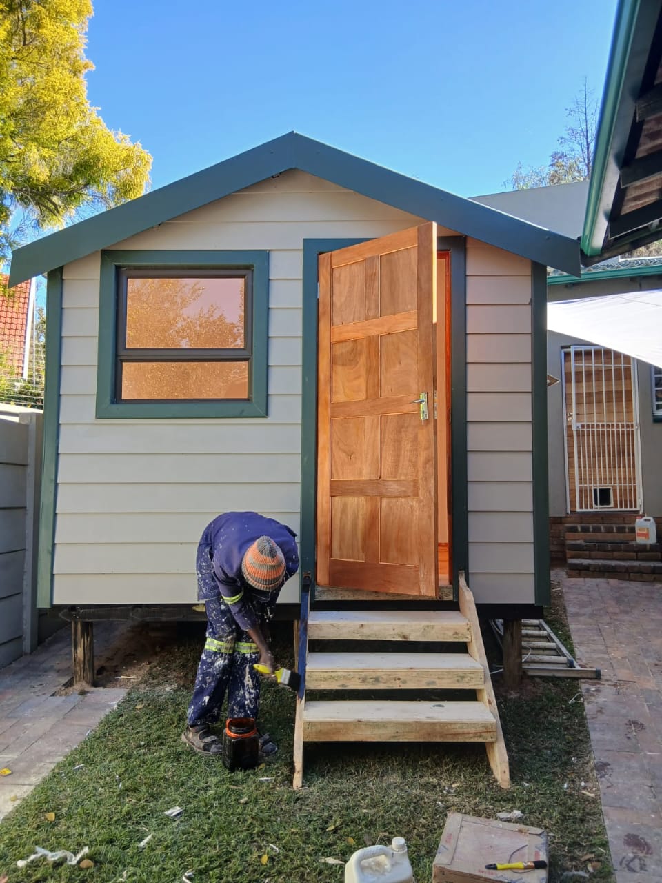 Nutec Cabins project 2: After by Hot Mix Holdings